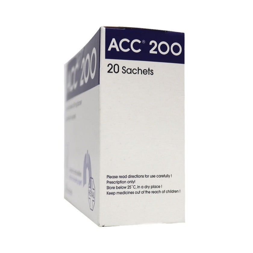 ACC 200mg Sachet, Pack of 20's