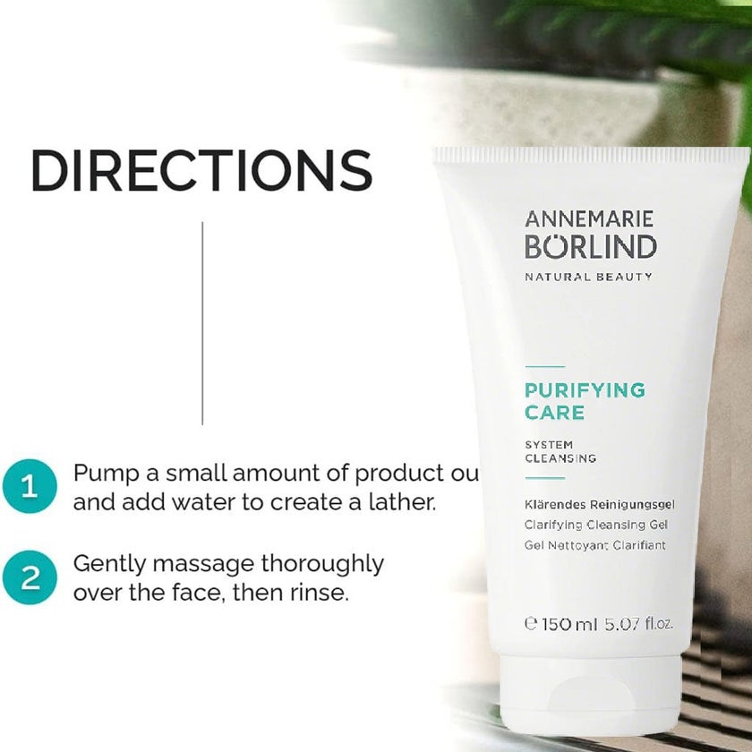 Annemarie Borlind Purifying Care Cleansing Gel For Blemish & Acne Prone Skin 150ml