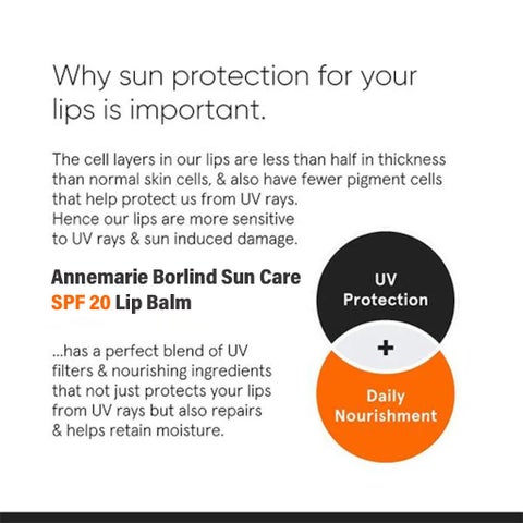 Annemarie Borlind Sun Care SPF20 Lip Balm 4.8g