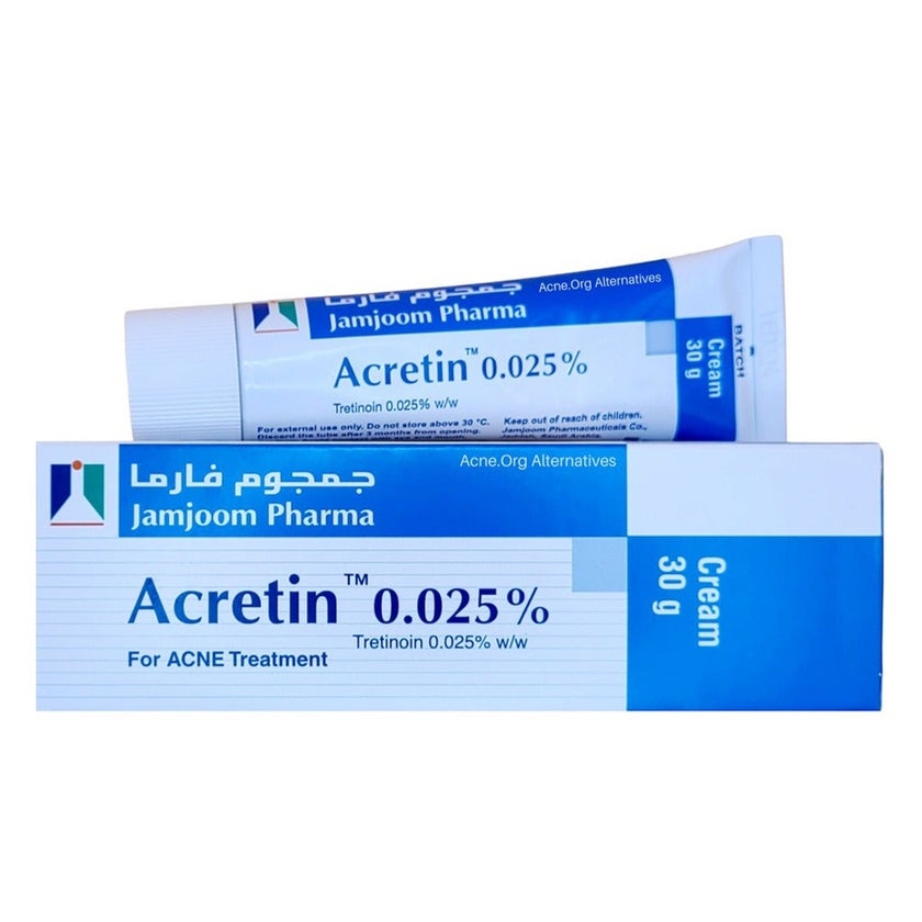 Acretin 0.025% Topical Cream 30g