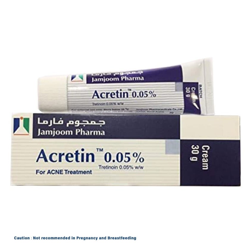 Acretin 0.05% Topical Cream 30g