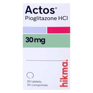 Actos 30mg Tablets, Pack of 30's