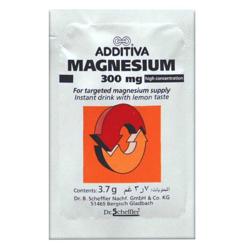 Additiva Magnesium 300mg Sachets, Pack of 20's