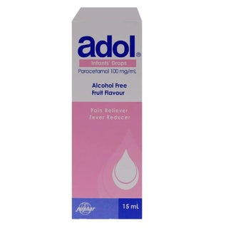 Adol Paracetmol 100mg/ml Infant Drops 15ml
