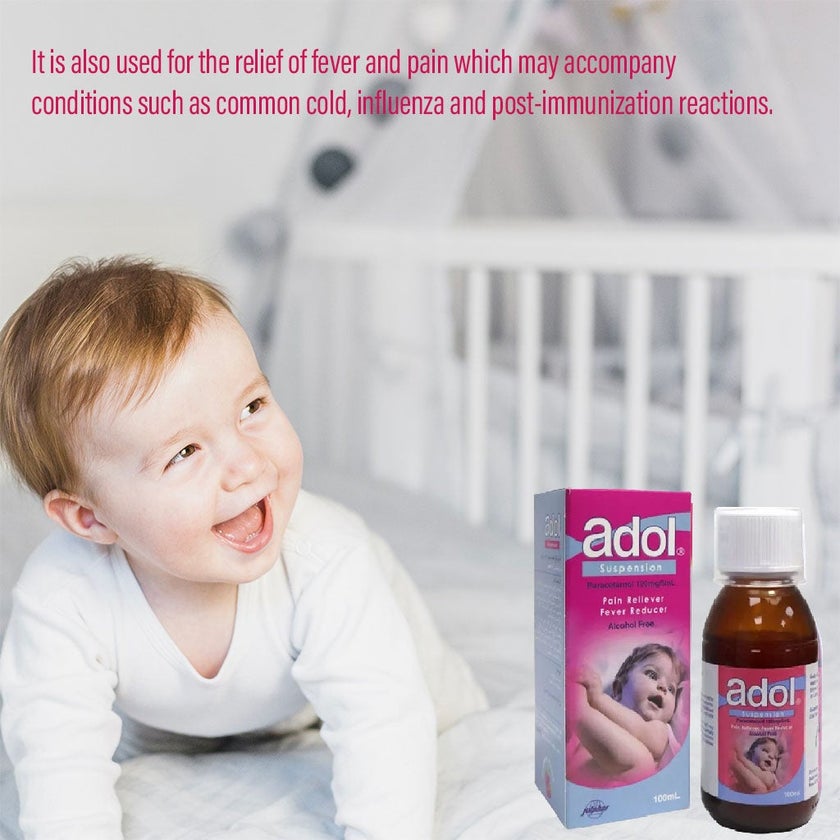 Adol Color Adol 120mg/5ml Suspension 100ml - myAster