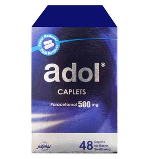 Adol 500mg Caplets, Pack of 48's
