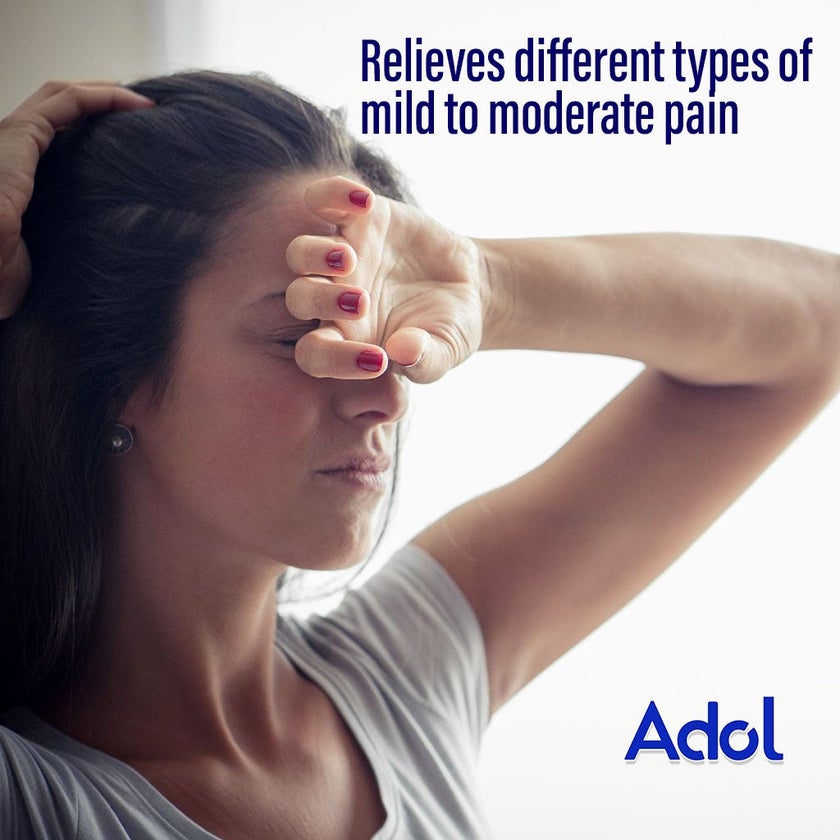 Adol 500mg Caplets, Pack of 48's