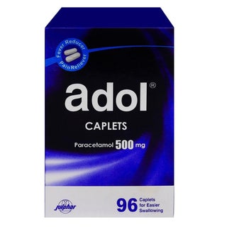 Adol 500mg Caplets, Pack of 96's