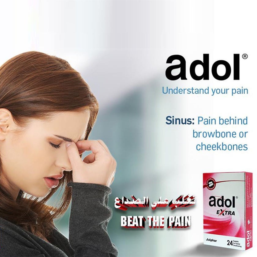 Adol Color Adol Extra Tablets, Pack of 24's - myAster