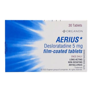 Aerius 5mg Tablets, Pack of 30's