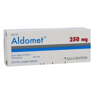 Aldomet 250mg Tablets, Pack of 30's