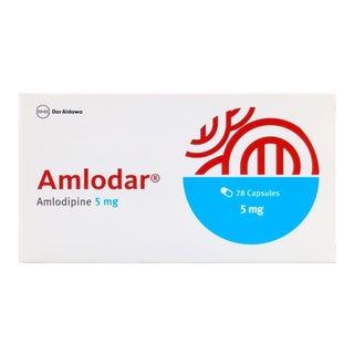 Amlodar 5mg Capsules, Pack of 28's