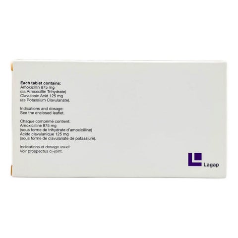 Amoxidin Plus 1g Film Coated Tablets, Pack of 14's