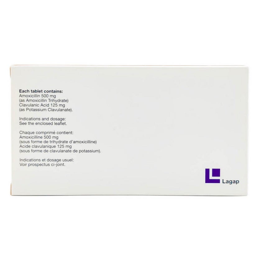 Amoxidin Plus 625mg Film Coated Tablets, Pack of 20’s