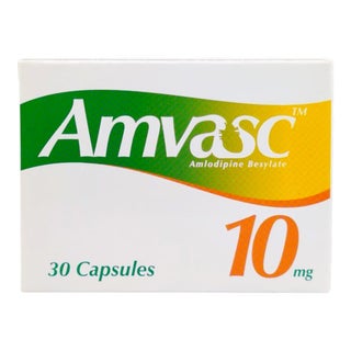 Amvasc 10mg Capsules, Pack of 30's