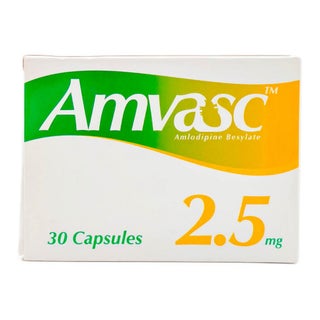 Amvasc 2.5mg Capsules, Pack of 30's