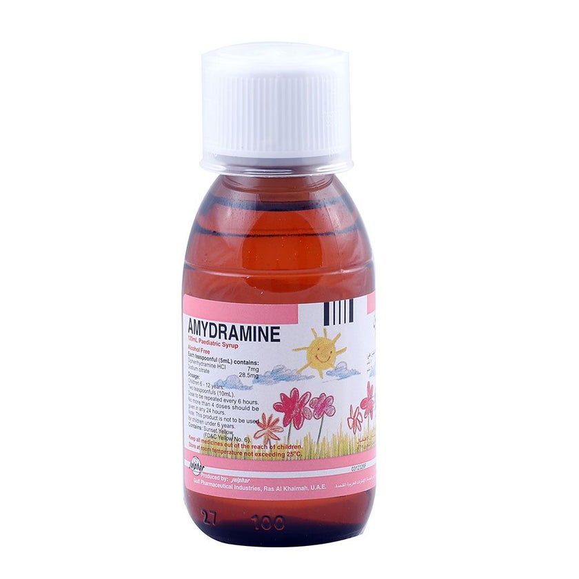 Amydramine Pediatric Syrup 120ml