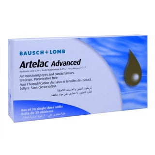 Artelac Advanced Eye Drops Single Dose Unit, Pack of 30's