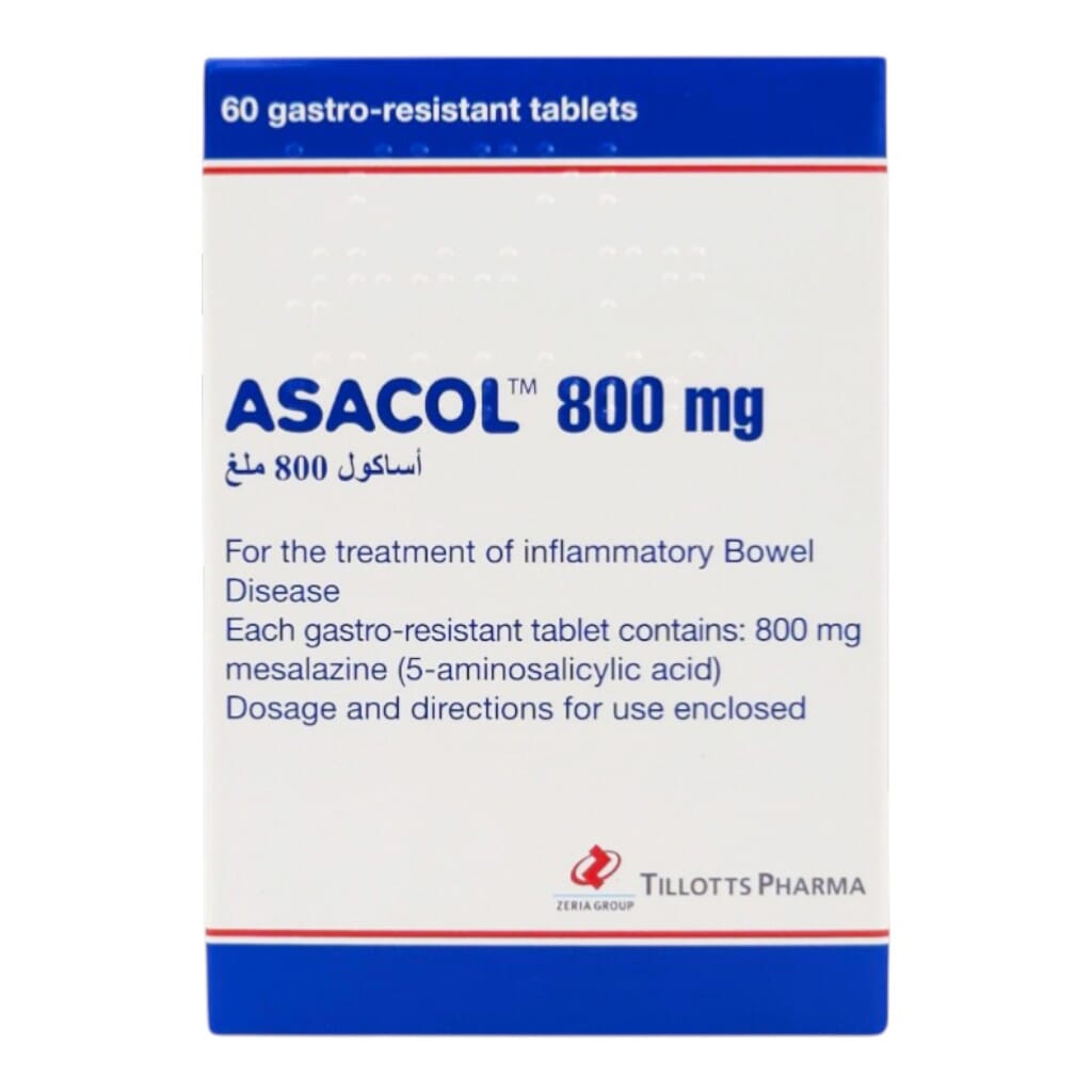 Asacol 800mg Modified Release Tablets, Pack of 60's - myAster