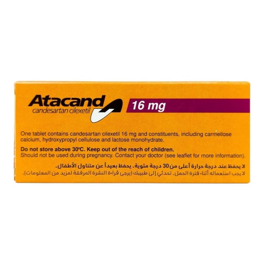 Atacand 16mg Tablets, Pack of 28's
