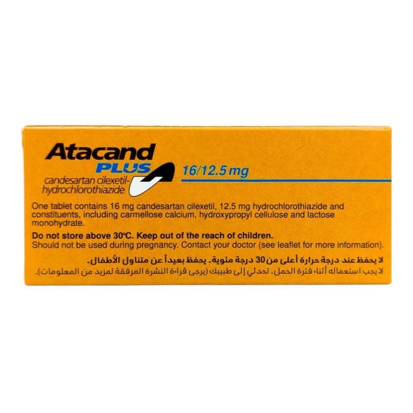 Atacand Plus 16mg/12.5mg Tablets, Pack of 28's