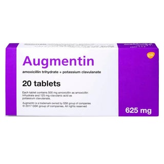 Augmentin 625mg Tablets, Pack of 20's