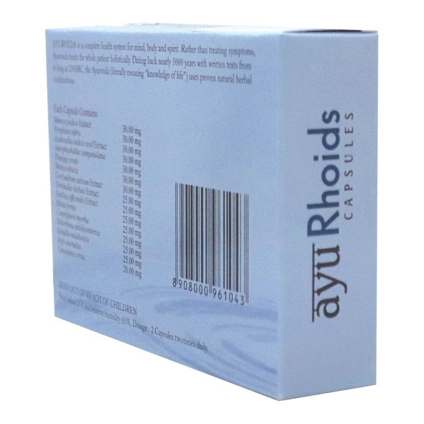 Ayurhoids Capsules, Pack of 60's