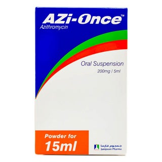 Azi Once 200mg/5ml Powder For Oral Suspension 15ml