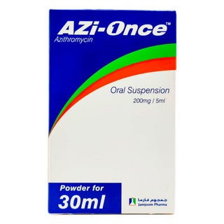 Azi Once 200mg/5ml Powder For Oral Suspension 30ml