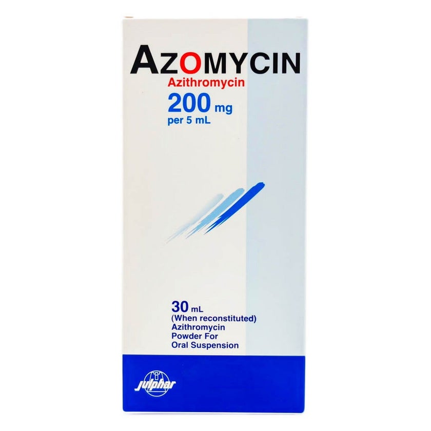 Azomycin Azomycin 200mg/5ml Powder For Oral Suspension 30ml - myAster