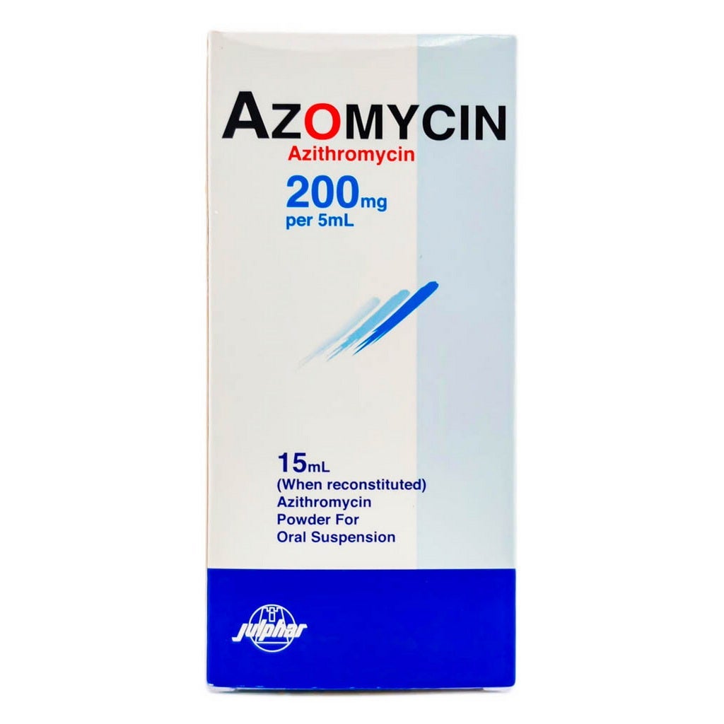 Azomycin 200mg/5ml Powder For Oral Suspension 15ml - myAster