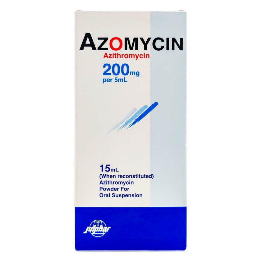 Azomycin 200mg/5ml Powder For Oral Suspension 15ml