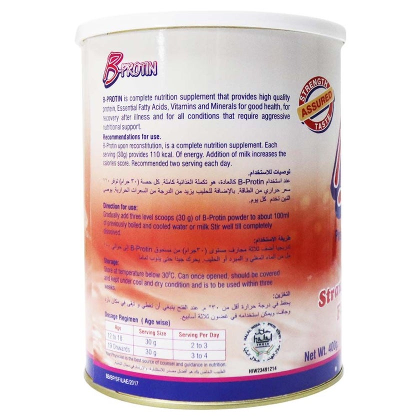 B-Protin Strawberry Powder 400g