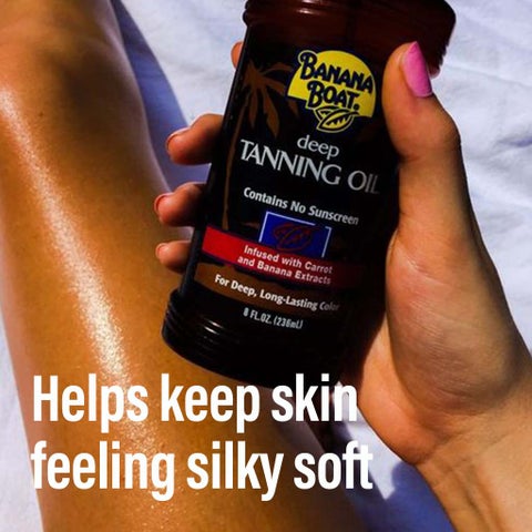 Banana Boat Deep Golden Tanning Oil 236ml