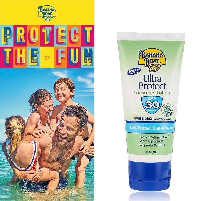Banana Boat Ultra Protect SPF30 Sunscreen Lotion 90ml