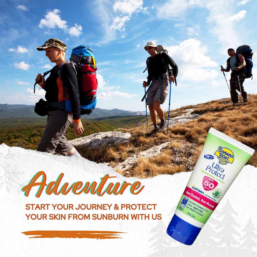 Banana Boat Ultra Protect SPF50 Sunscreen Lotion 90ml