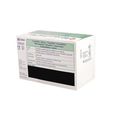 BD Micro-Fine Plus Insulin Pen Needle 32G 4 mm, Pack of 100's