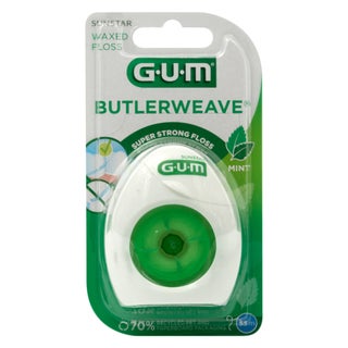 Butler Gum Butlerweave Mint Waxed Floss 1855RQ