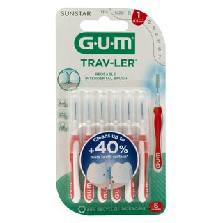 Butler Gum Travler Interdental Brush 0.8 mm 1314