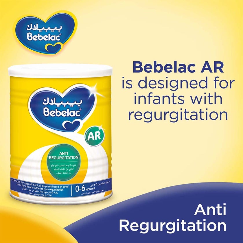 Bebelac AR Anti Regurgitation Infant Milk Formula For 0 To 6 Months Baby 400g