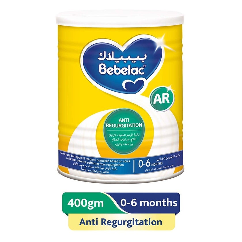 Bebelac AR Anti Regurgitation Infant Milk Formula For 0 To 6 Months Baby 400g