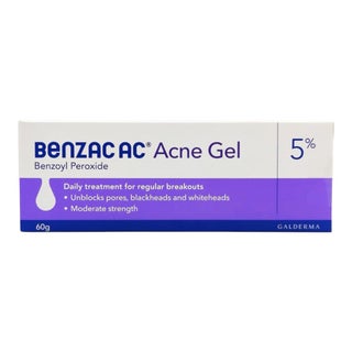Benzac AC 5% Topical Gel 60g
