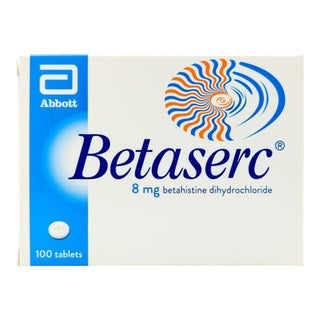 Betaserc 8mg Tablets, Pack of 100's