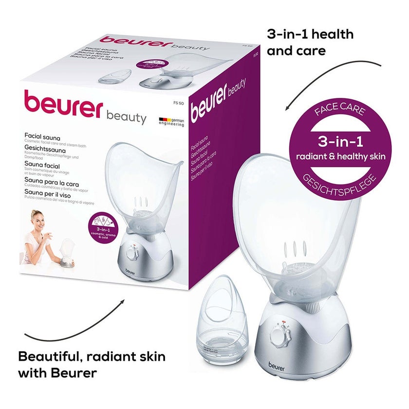 Beurer FS50 Facial Sauna 3 In 1 Steamer