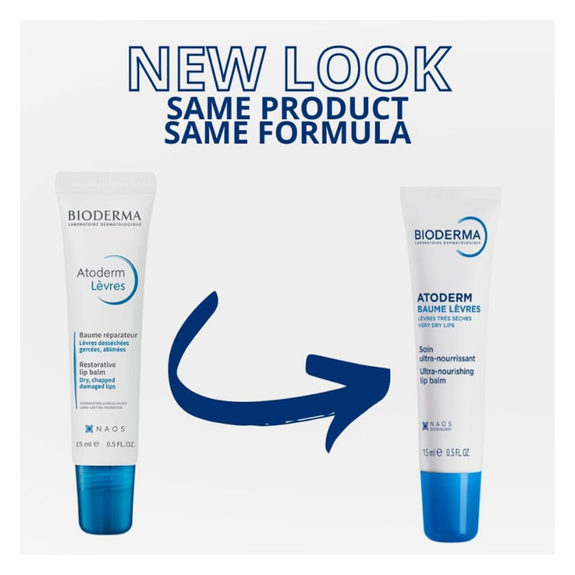 Bioderma Atoderm Ultra-Nourishing Lip Balm 15ml