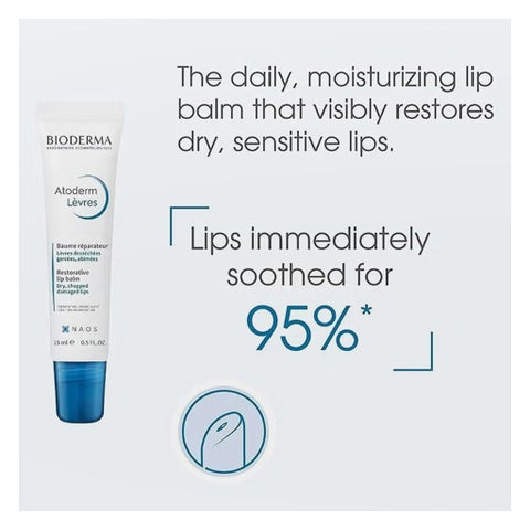 Bioderma Atoderm Ultra-Nourishing Lip Balm 15ml