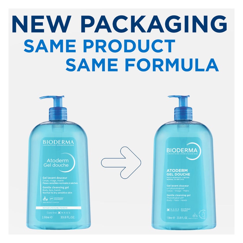 Bioderma Atoderm Gentle Cleansing Gel 1L