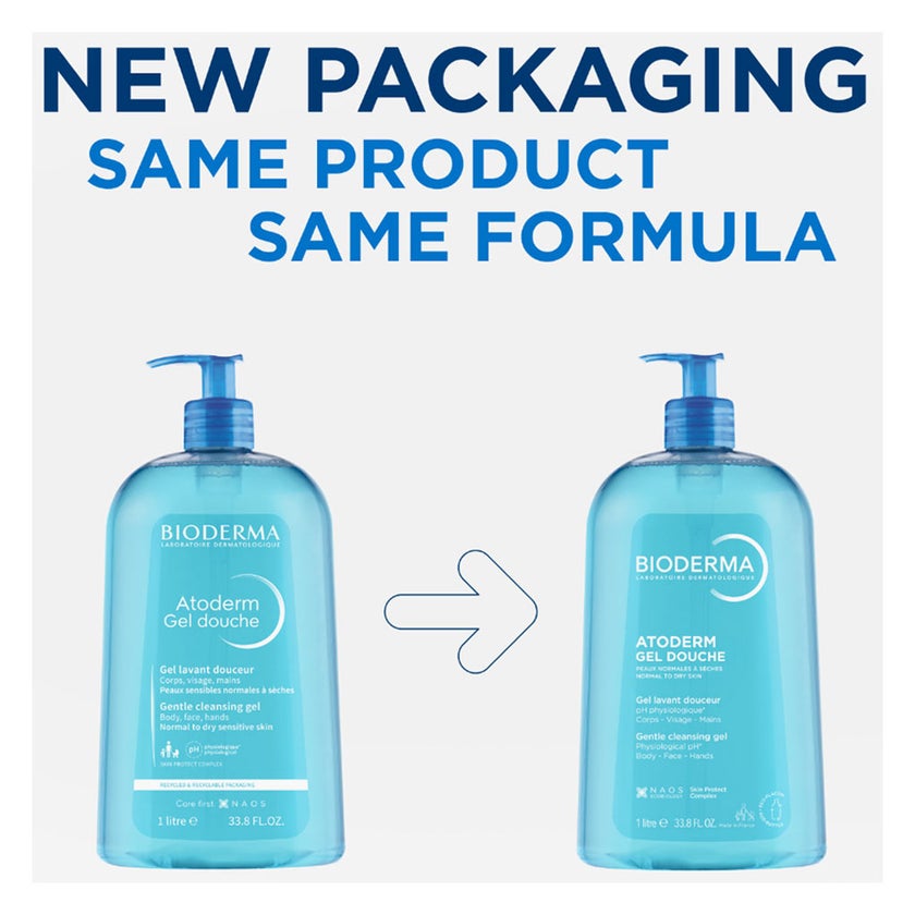 Bioderma Atoderm Gentle Cleansing Gel 500ml