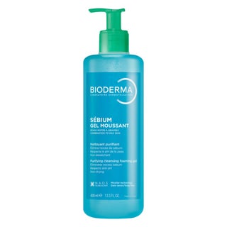 Bioderma Sebium Moussant Purifying Cleansing Foaming Gel 400ml