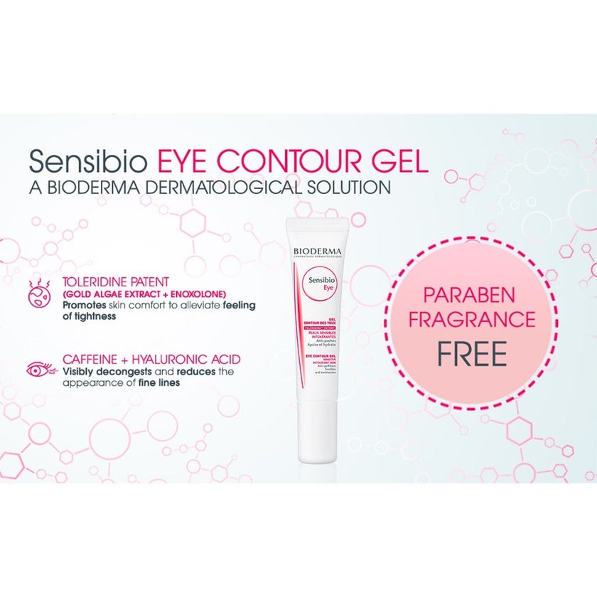 Bioderma Sensibio Eye Contour Gel 15ml